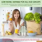 Large Capacity 2-in-1 Fruit Juicer Juice Blender Multi-functional Blender