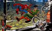 MARVEL: Art of MONDO Poster (Spider-Man vs. Doc Ock, by Sutfin) (11in x 16in)