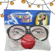 [Generic] Funny Costume Glasses | Eyewear for Male and Female,Hilarious and Stylish Parties Favor Toys for April Fool's Day, Halloween, Family Reunion, Cosplay Parties