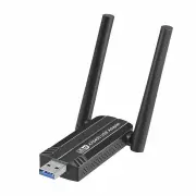 AX3008 5400Mbps WiFi6E Network Card USB3.0 WiFi Adapter Tri-Band 2.4G 5G 6G Wifi Receiver Dongle for Windows 10 11 Drive
