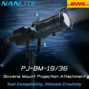 Nanlite PJ-BM-19/36 Projection Attachment 19° 36° for Forza 200 300 500 FS Light