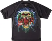 DC Shoes Slayer Jersey Double Sided Soccer Football T-shirt Thrash Metal Band