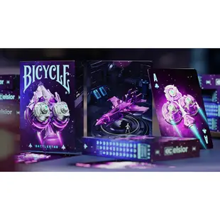 [噓迷子魔幻工作坊] 撲克牌 Bicycle Battlestar (purple seal) (Royal Gilde