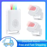 96dB Loud Wireless Infrared Security Motion Detector Sensor Alarm with 918ft