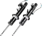 QYCLY 37106875083, 37116875084 1Pair Front Shock Absorber with Electronic Compatible for BMW F15 G05 X5 E71 E72 F16 X6 2013-2018, Front Struts, No Compatibility Issues, Guaranteed Smooth Installation