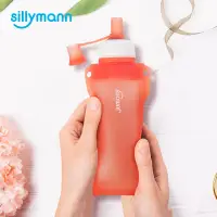 在飛比找momo購物網優惠-【韓國sillymann】100%鉑金矽膠口袋水瓶-170m