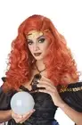 Mystified Wig Gypsy Fancy Dress Up Halloween Adult Costume Accessory 3 COLORS