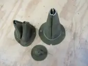 Fits willys jeep MB GPW Ford 3 piece leather shift cover boot set kit