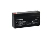 Powertech 6V 1.3Ah Spade Terminals Connection Type Sealed Lead Acid Battery