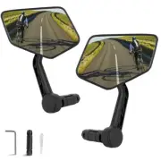 Bike Mirror Left Right MTB E-Bike Handlebar Rear View Mirror Cycling Universal