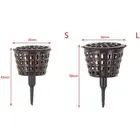 10pcs Plastic Fertilizer Box Bonsai Tool Fertilizer Cover Basket Dome CaseSJAsn