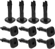 BUGUUYO Car Seat Plastic Tube 10pcs Plastic Tube Insert Plug Tubing Insert Vehicle Seat Hardware Easy to Install