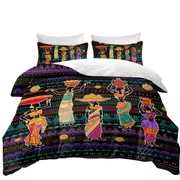 Traditional African Pattern Women Quilt Cover