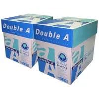 在飛比找PChome24h購物優惠-DOUBLE A 影印紙 A4×2箱 (5包/箱)