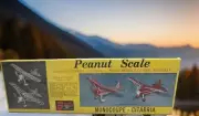 Sterling Peanut Scale Monocoupe -Citabria Balsa Flying Scale Models Kit P-2 NISP
