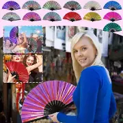 33cm Folding Hand Fan Fan Folding Hand Fan Dance, Dance Applause Fan, Folding AU