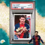 Panini FC Barcelona 2012-2013 | PSA 10 Lionel Messi | Pichichi 2011/12 | #168