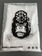 Gorilla Mind Gorilla Mode White Tank Top Size Medium