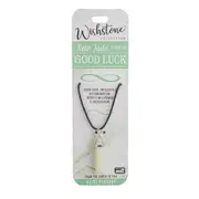 Wishtone Collection New Jade Stone of Goodluck Point Pendant 1x18cm Green