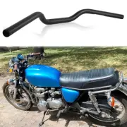 Motorcycle 7/8" 22mm Handlebar Drag Bar Black For Honda CB250 CB350 CB400 CB500X