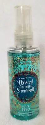 Bath & Body Works FROSTED COCONUT SNOWBALL Fragrance Mist Holiday 3 oz/88mL New