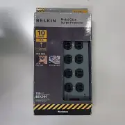 Belkin Metal Surge Protector - 10 Outlets, 15 Foot Extension Cord, Power Strip
