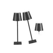 Cordless Table Lamp Set of 2,Rechargeable Bottle Lampshade,Portable LED Wirel...