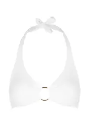 Melissa Odabash Brussels Halterneck Bikini top - White - 42 (UK 10 / S) 42 (UK 10 / S)