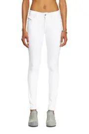 [Diesel] Diesel - Skinny Jeans - 2017 Slandy - Jeans - Woman - White 24 White