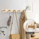Wall Mounted Coat Rack Traceless Clothing Hook Stable Row Hook Kitchen