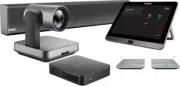 Yealink Teams Room System w MCore Pro,8"Touch Screen,4K Camera,2xMics w Soundbar