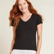 Boody Women's V-Neck T-Shirt | Flora & Fauna AU