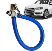 Replacement of the Tyre Inflator Hose, Air Pump Hose, Tyre Tension Hose, Highly Compatible Tyre Valve Extension Tube, Air Pump Accessories, Reusable Tyre Pump Hose for Cars and Moto