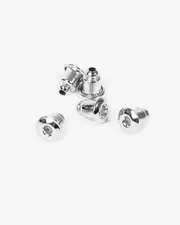Silver Earring Bullet Backs