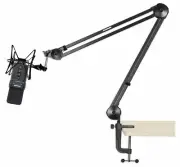 Samson G-Track Pro Recording Podcast USB Microphone+Interface+Boom Arm w/ Clamp