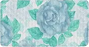 Elegance Vintage Flower Portable Toddler Bed Sheet Soft&Comfortable Cot Sheet for Fold Up Cot for Toddlers Beach Cot 50'' x 25'' (Sheet,Bed Not Included)