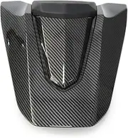 Motorcycle Mudguard Motorcycle Pillion Rear Passenger Seat Cover Fairing Cowl Fit For Honda CB650R CBR650R CB CBR650R Cowls Set(Carbon Fiber)