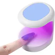 Mini UV Phototherapy Single Finger Lamp Light for Gel Nails