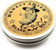 Honest Amish Extra Grit Beard Wax - All Natural and Organic - Hair Paste and Hair Control Wax