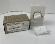 COLUMBUS ELECTRIC 1A22-7 Line Volt NP Analog Tstat 1C,White 2E340 Thermostat
