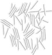 KONTONTY 60pcs Ceramic Pottery Kiln Nails Refractory Support Tools for DIY Crafts Sturdy and Easy to Use for Clay Firing Manufacturing and Forging Applications