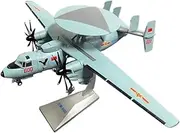 Replica Pre-Build Aircraf 1:72 for Air Alert 600 Die-Casting Metal Early Warning Aircraft Model Alloy KJ600 Carrier Shipborne Aircraft Military Display Model Collection Gift Collection Gift Display