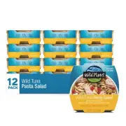 Wild Planet Ready-To-Eat Wild Tuna Pasta Salad With Organic Red Peppers Tomat...