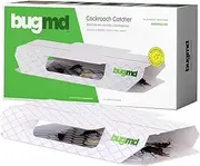 [BugMD] Cockroach Catcher (1 Pack, 12 Traps) - Indoor Cockroach Killer & Roach Trap, Sticky Trap for Insect, Glue Traps Pest Defense