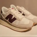 NEW BALANCE NB 237 卡其 酒紅 焦糖底 327 休閒運動 MS237SB 慢跑鞋