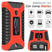 12V 99800mAh Car Jump Starter Pack Vehicle Battery Charger Booster Power Bank AU