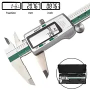 ET50 150Mm Digital Caliper Stainless Steel Fraction / MM / Inch 0.01Mm