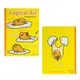 【震撼精品百貨】蛋黃哥Gudetama~蛋黃哥超輕量B5膠裝方格筆記本-黃