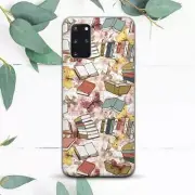 Vintage Books Flowers Butterfly Case For Samsung Note 20 S20 S21 S22 S23 S24 FE