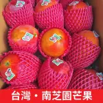 【仙菓園】台灣在地 台南南芝園愛文芒果 原箱裝6KG±10%(冷藏配送)